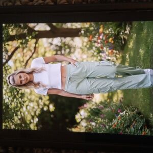 Lululemon Athletica Dance Studio Relaxed Fit Mid Rise Cargo Womens XXS/TTP